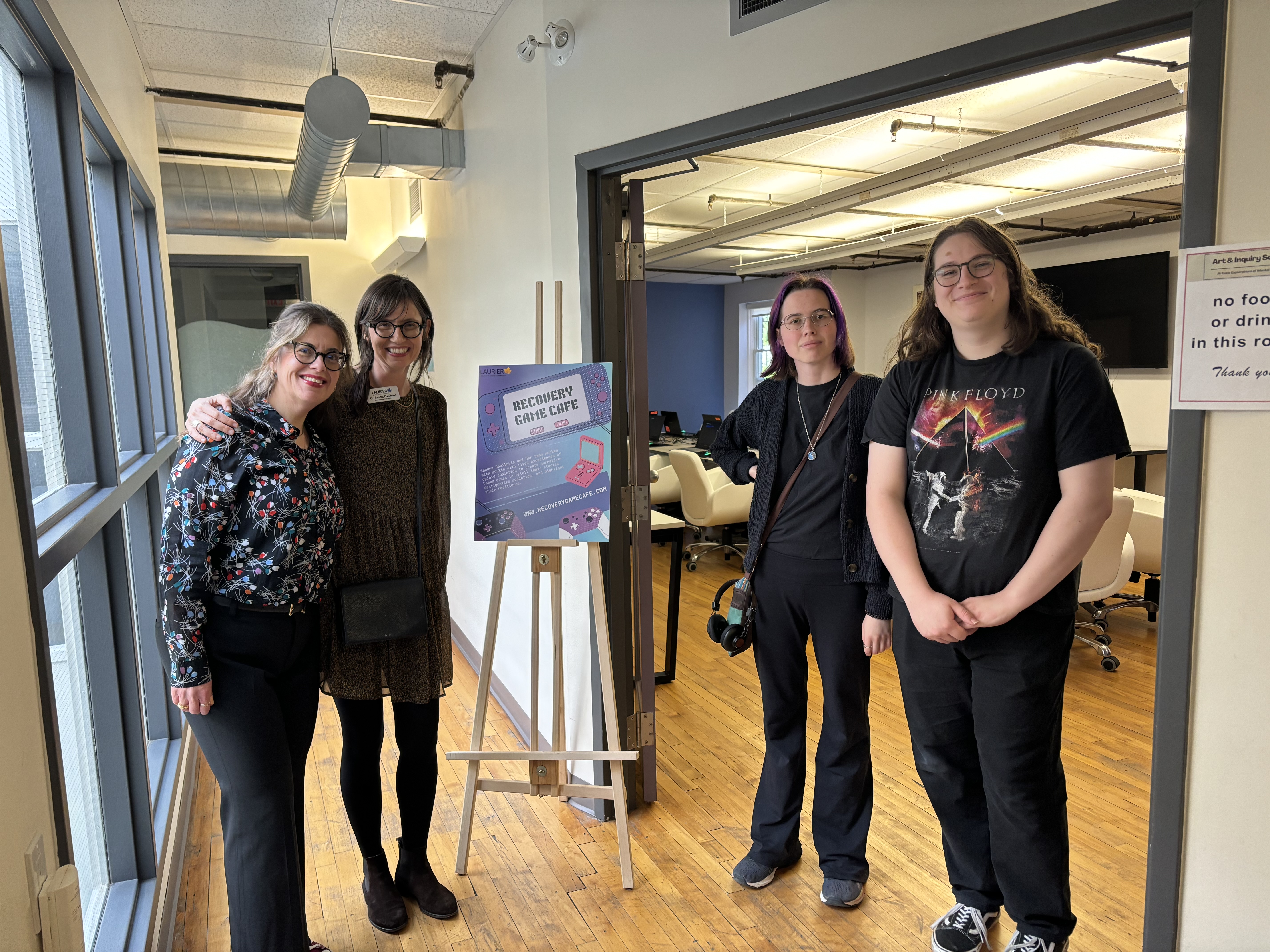 Team at the Hamilton Game Jam